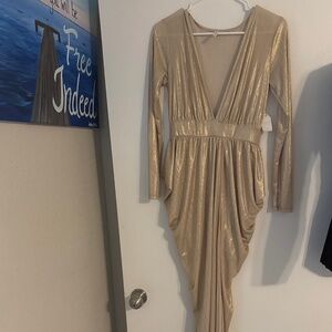 Gold Maxi Gown